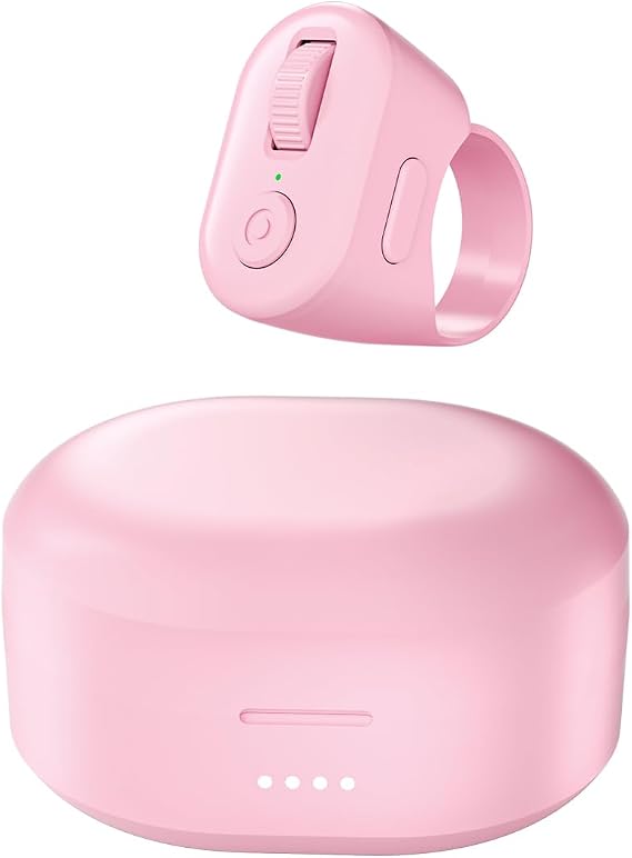 Tiktok Scrolling Ring, Page Turner for iPad & Android Tablet Ebook Reading, Bluetooth Connected, Remote Control for iPhone Series, iPad, Android Phone, and More