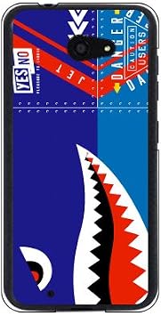YESNO Shark Blue Clear / for ARROWS M01/Ion Mobile, Rakuten Mobile, MFJM01-PCCL-201-N073
