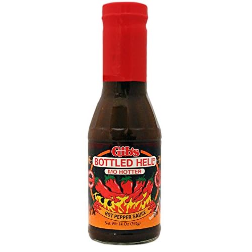 Gibs Bottled HellMO Hotter Hot Pepper Sauce - 12 OZ