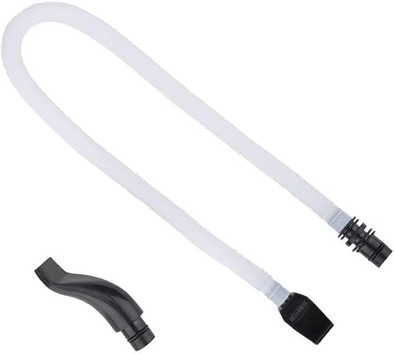 VGEBY Melodica Tube, 57cm Long Flexible Plastic Pianica Tube with Black Mouthpiece