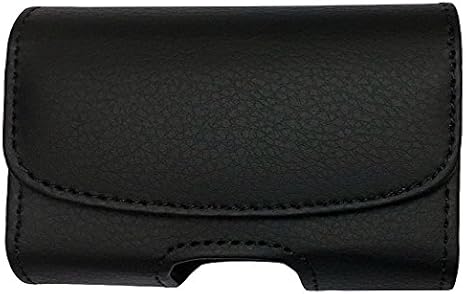 Classic Premium Pouch Case with Belt Clip for Accu Chek Performa -SNK Retail Packaging (H1/Black)