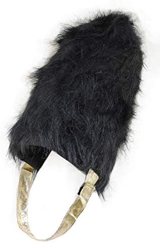 British Queens Royal Guard English Bearskin Uniform Costume Hat w Chin Strap