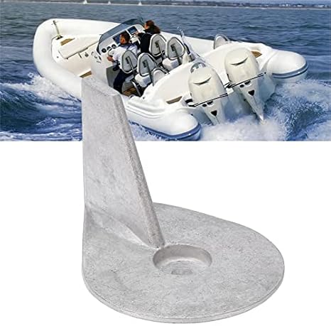 Trim Tab Anode 822157T2 Aluminum Alloy Replacement Mariner 25 30 40 45 50 2-Stroke 4-Stroke Outboard Motors