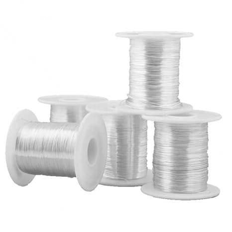 Ag 99.99% High Purity Silver Wire Conducting Electrode for Scientific Research 0.01-2.0mm Diameter Option (1, 0.01mm x 1M)