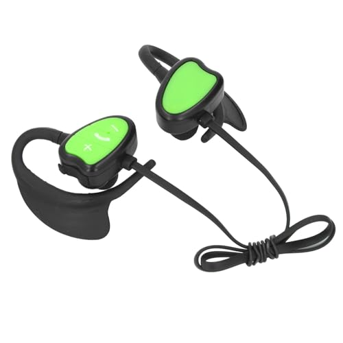 Bluetooth Headphones, IPX8 Water Proof Swimming Headphones, Bluetooth 5.4 Noise Reduction Underwater Headphones for Diving Running Surfing32GB Green
