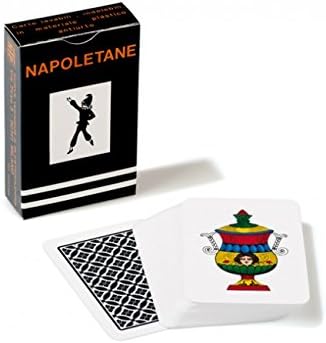 Dal Negro: "Napoletane NTP" Plasticized Italian Playing Cards Deck of 40 cards [ Italian Import ]