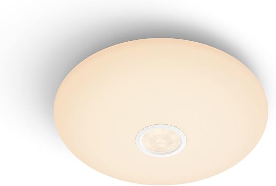 Philips Mauve Hareket Sensörlü Yuvarlak Tavan Lambası 6W 2700K Sarı Işık [Enerji Sınıfı F]