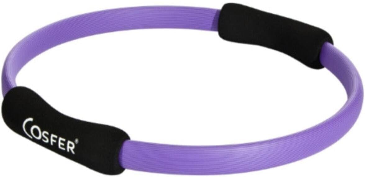 NASYA 38 cm pilates çemberi sünger - Mor Mor