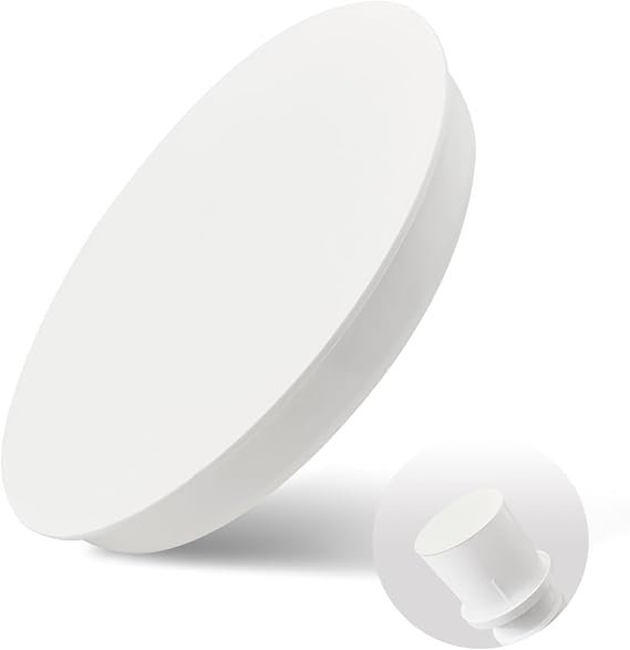 Ventilation Pipe Cover 150-160 mm - Sleeve Plug 150 mm Cover 150 mm Exhaust Air Pipe Cover 150 mm Pipe Plug 150 mm Pipe Cover Sleeve Plug PVC Cover Cap End Cap ASA Plastic (Diameter 150 ID OD Diameter 160)
