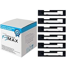Compatible Replacement for Citizen CBM-910/CBM-920/MD-910/MD-911/iDP-3110/iDP-3111 Black P.O.S. Printer Ribbons (6/PK) (IR-91B)