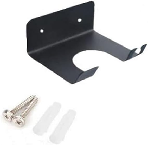 Handheld Garment Steamer Clothes Holder, Fabric Steamer Iron Hanger, Handheld Hanging Ironing Machine Hanger Hook, Steam Ironing Machine Accessories (Black)