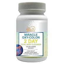 The One Minute Miracle - Miracle Oxy-Colon Cleanse - Colon Cleanser for 2 Day Cleanser