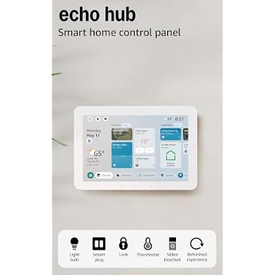 Like-New Amazon Echo Hub, 8 smart home control panel, Designed for Alexa+, Compatible with thousands of devices