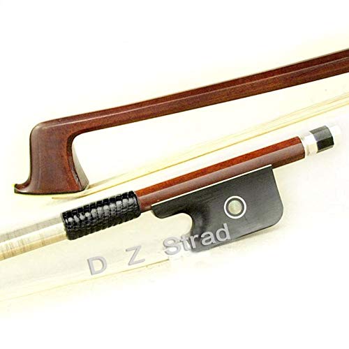 D Z Strad Cello Bow with Ebony Frog for Advanced Player 44 - Pernambuco