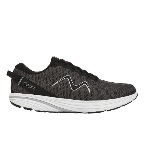 MBT Gadi Ii Lace Up Running Shoes in Black for Men in Size 9.5