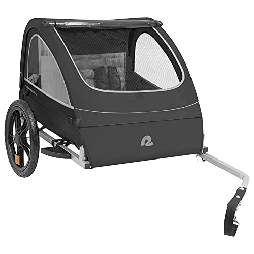 Retrospec Rover Kids Bicycle Trailer Single and Double Passenger Childrens Foldable