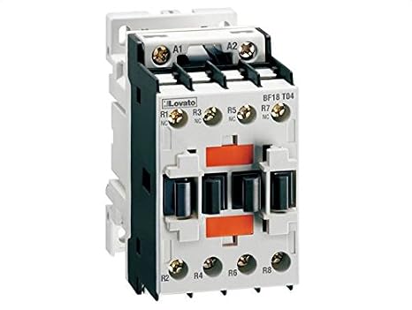 Lovato Electric BF18T4A23060 Four-Pole Contactor, Iec Operating Current Ith (Ac1) = 32A, Ac Coil 60Hz, 230Vac