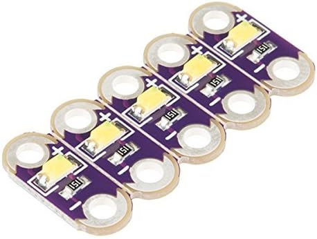 SparkFun (PID 13902 Lilypad LED White (5 LEDs)