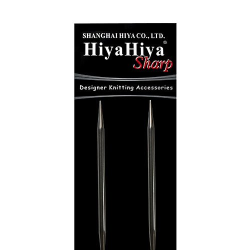 HiyaHiya Circular 24 inch 61cm Sharp Steel Knitting Needle Size US 1.5 2.5mm HISSTCIR24-1.5