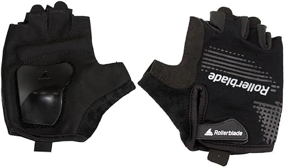 Rollerblade Skate Gear Gloves, 1 Pair, Black