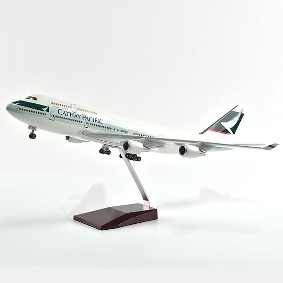 Cathay Pacific Boeing 747 1/150 Scale Resin Model Airplane Toy Collectable Gift