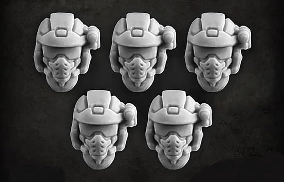Green Stuff World for Models and Miniatures Spec OPS Heads S114