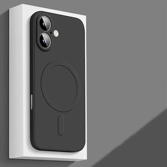 iPhone15Promax用 高級シリコンケース 耐衝撃バンパーカバー（iPhone15Promax用/ブラック）