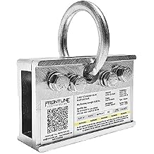 Frontline RO2W 2-Way Standing Seam Roof Anchor Clamp | Rugged, Reusable & Compact | OSHA & ANSI Compliant Steel anchor | Strength Rating: 5,000 lbs | Bolts and washers included