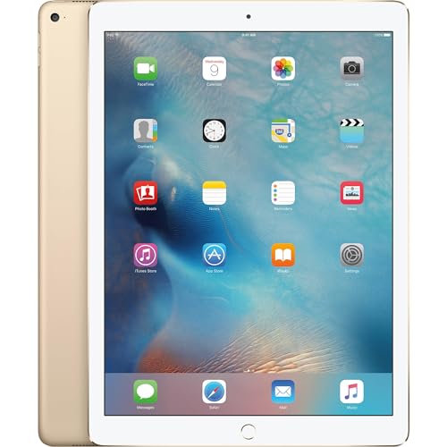 Apple iPad Pro 32GB, Wi-Fi, Gold 12.9in Tablet Renewed