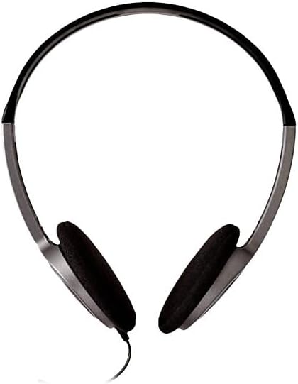 V7 HA310 Lightweight Stereo Headset - Black & Grey