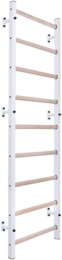 700W Certified Wallbar, Stall Bar, Power Tower, Gymnastic Ladder, Multifunctional Equipment with Steel Frame and Solid Beech Wooden Rungs for Hanging Exercises, Garage, Home, Gym