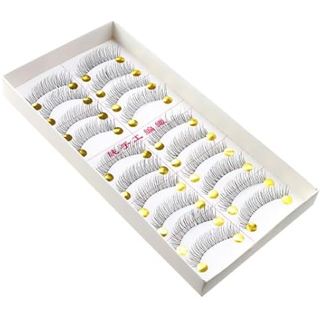 BeautyU&Me 10 Pairs Makeup Handmade Soft Natural Fashion Long False Eyelashes Eye Lashes #217