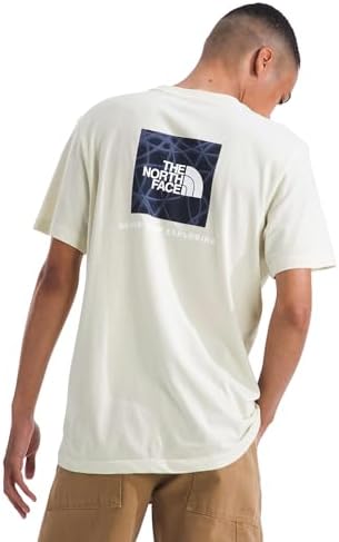The North FACE Mens Evolution Sun Halos Box Logo NSE Short-Sleeve Tee