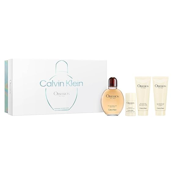 Obsession By Calvin Klein, 4 Piece Gift Set For Men
