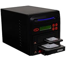 Systor 1:1 HDD/SSD Hard Drive Duplicator - 18GB/Min - Standalone Copier & Eraser/Sanitizer for Multiple SATA 3.5 Disk & 2.5 Solid State Drives - Copy Speeds of up to 300MB/Sec (SYS301DP)