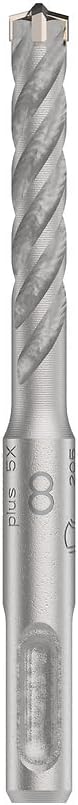 Bosch 1x PRO SDS plus-5X Kırıcı Delici Delme Ucu Donatılı Beton, Beton, Ø 8,00 mm, Professional Aksesuar Kırıcı Delici