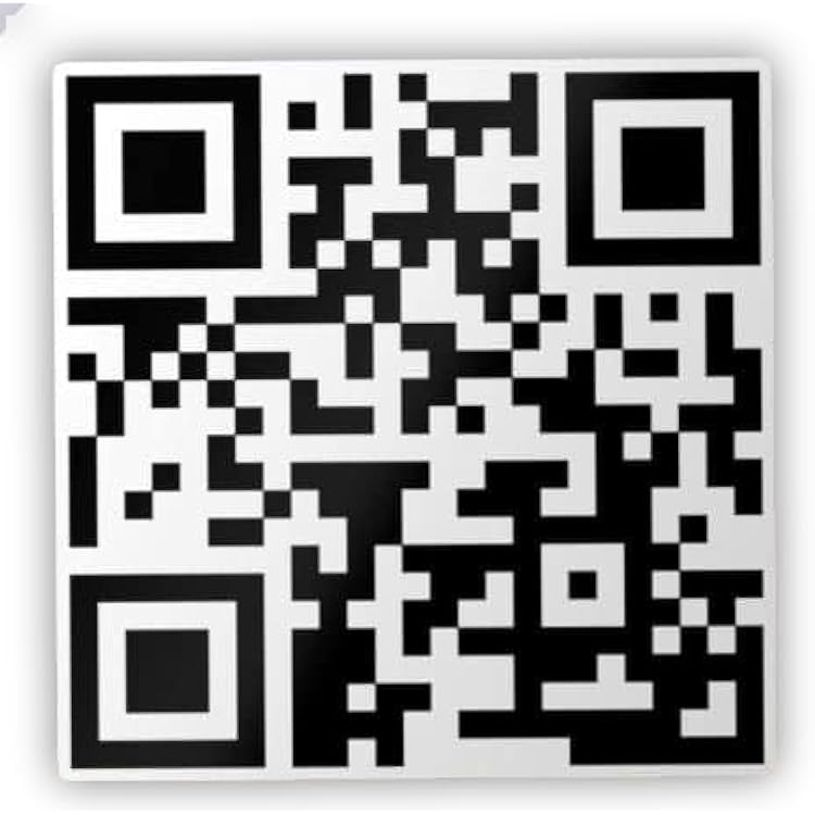 Random Dog Photo Generator QR Code Vinyl Sticker 3 inches