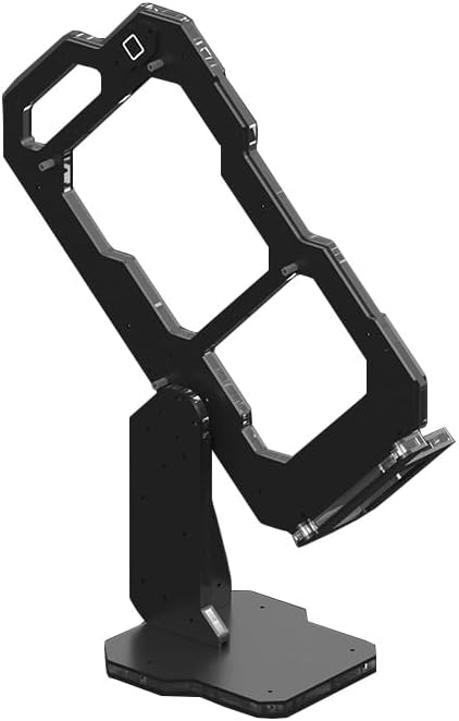 Geeek Open Type Computer Case, Min-ITX Computer Case, Open Type Frame Chassis Shelf (Black)