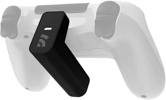 Remotto4 - Wireless Charger for PlayStation 4 Controller, Portable Battery for DualShock 4, Play While Charging, +12 Hours of Battery Life, PS4 Accessory