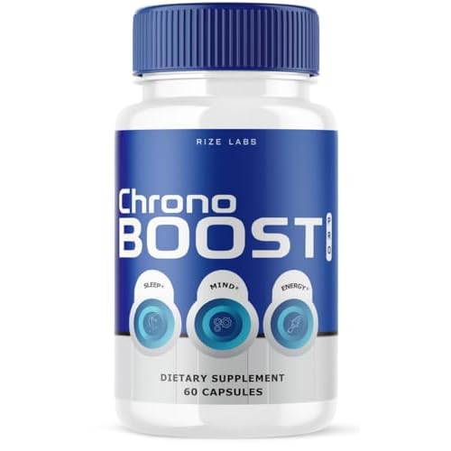 rize labs Chrono Boost Pro Capsules, Supports Sleep and Brain Health, Advanced Formula, Herbal Supplement 60 Capsules
