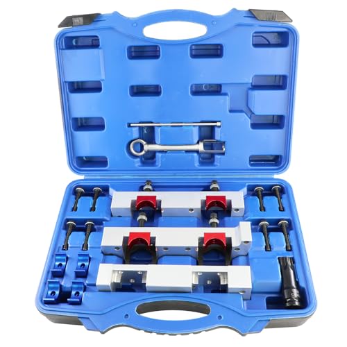 DPTOOL Camshaft Alignment Locking Timing Tool Kit Fuel Injector Puller Removal Tool Compatible with Mercedes Benz M133 M260 M264 M270 M274 1.6L V4 A Class and B Class Engine 270589006100 270589016100