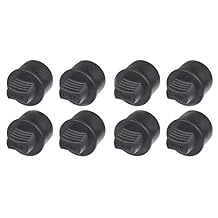 Neutrik (8 Pack Model NDF Dummy Plug for Female XLR Receptacles. in Black