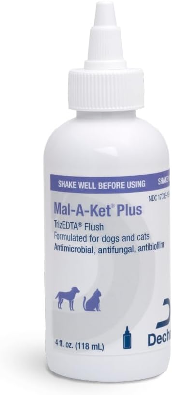 Mal-A-Ket Plus Triz EDTA Flush for Dogs and Cats, 4 oz