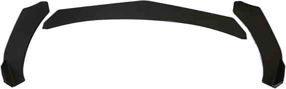 Car Front Bumper Compatible For BMW Compatible For Benz Compatible For Vw Car Exterior Parts.Universal Separator Bumper Lip Body Kit Duck Lip Separator(Black B)