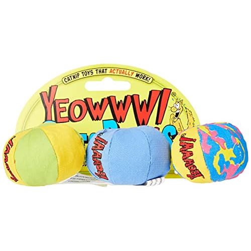 Yeowww My Cats Balls, 3 Balls per Pack