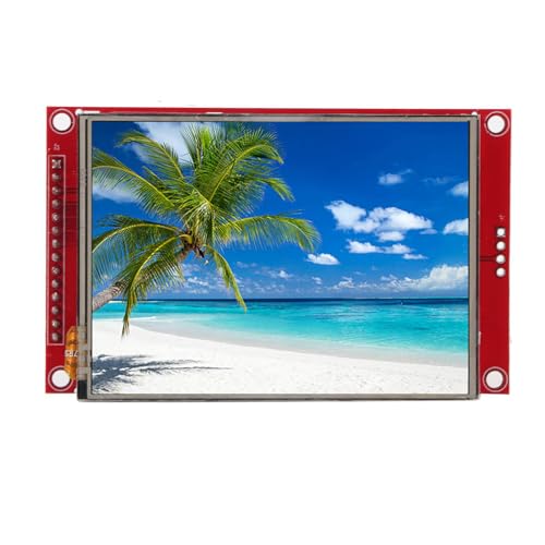 LCD Display Module, LCD Display Module, LCD Screen, Display Module 3.2 inch 240  320 4 Wire SPI with Card Cage with Touch