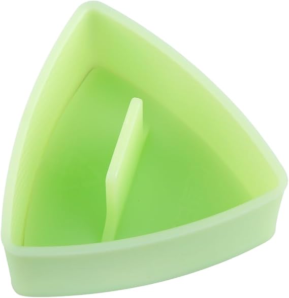 Triangle Sushi Mold, Light Green PP Rice Ball Maker, DIY Onigiri Bento Press Tool for Kids & Adults