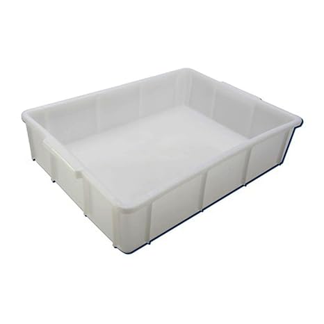 208154-0010 Stackable Deep Lab Storage Bin/Tray, 10L Capacity