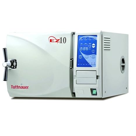 Tuttnauer USA EZ10 Automatic Medical Autoclave 10 x 19-inch Chamber