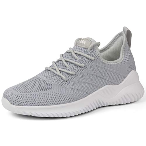 Akk Womens Walking Tennis Shoes - Slip On Memory Foam Lightweight Casual Sneakers for Gym Work Travel Workout